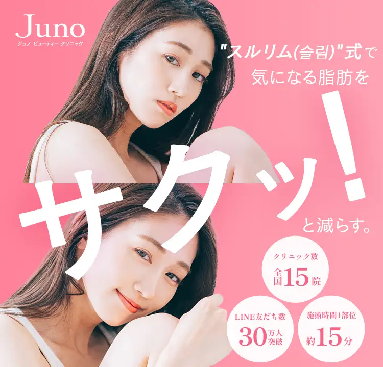 ＂スルリム（슬림）＂式 脂肪破壊術で気になる脂肪をサクッ！と減らす LINE友だち追加限定1部位 14,800円(税込)〜