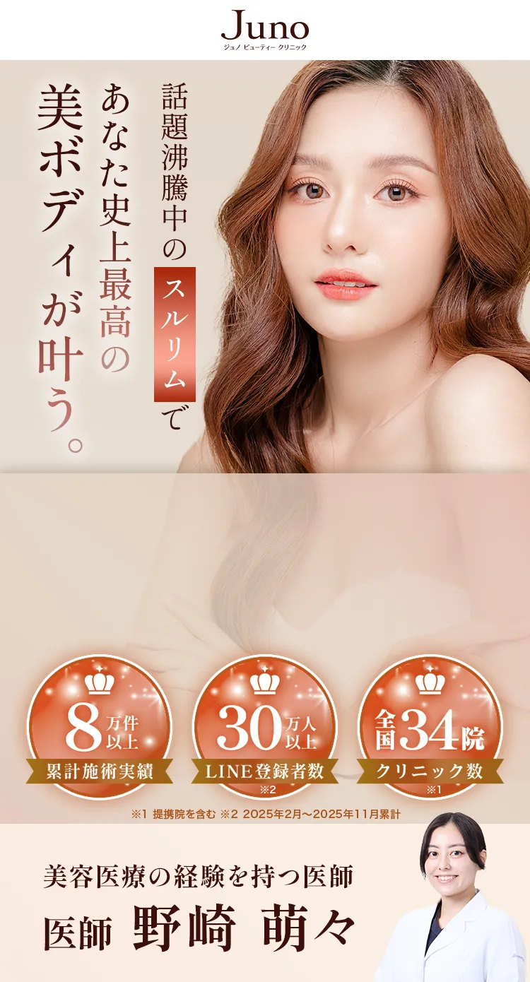 CM放送中！話題沸騰中のスルリムであなた史上最高の美ボディが叶う！1部位目9,800円(税込)