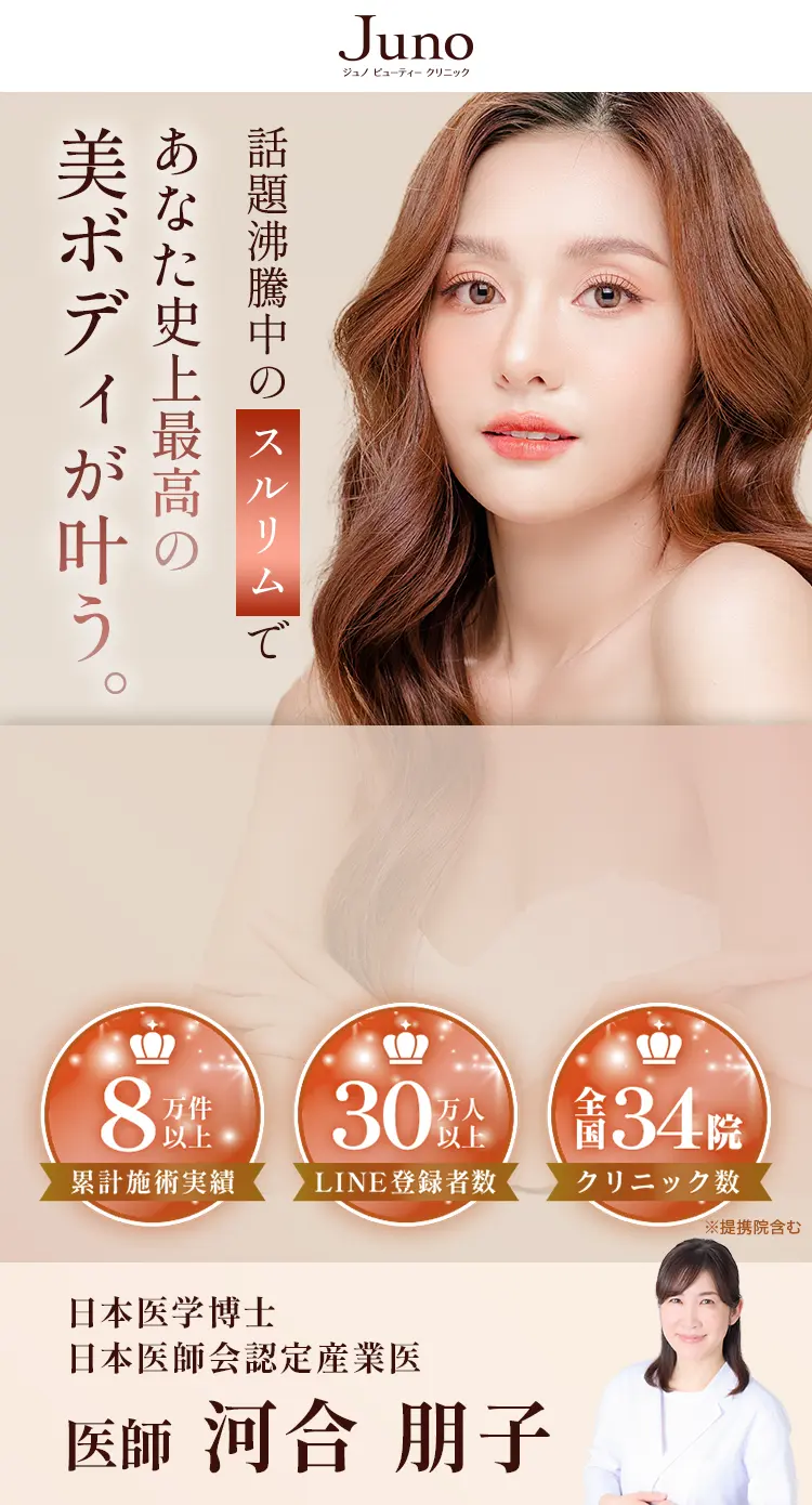 CM放送中！話題沸騰中のスルリムであなた史上最高の美ボディが叶う！1部位目9,800円(税込)