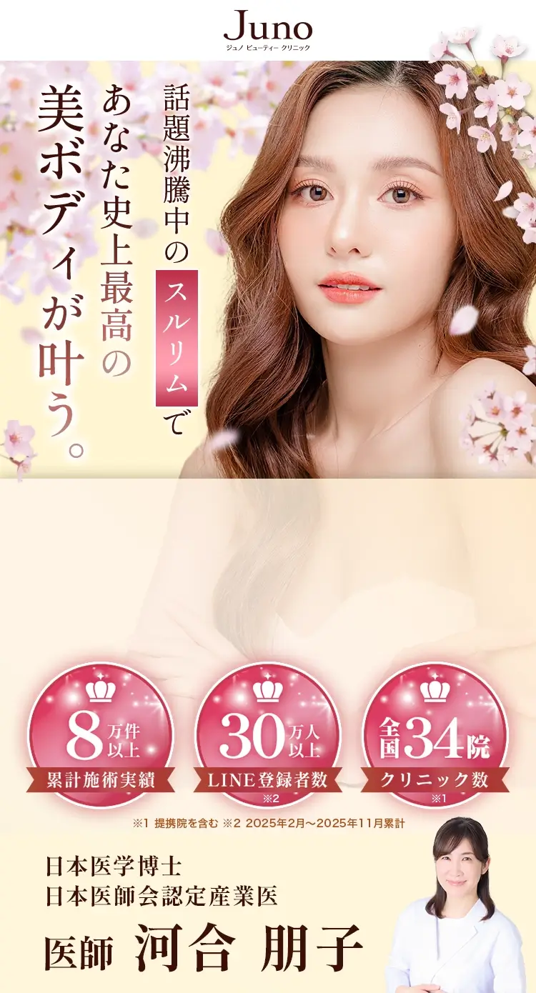 CM放送中！話題沸騰中のスルリムであなた史上最高の美ボディが叶う！1部位目9,800円(税込)