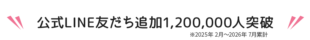 公式LINE友だち追加人数